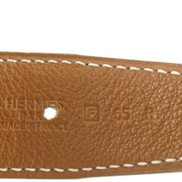 Hermès 32mm Martelee Reversible H Logo Belt Hammered Buckle 85h629s - Picture 2 of 12